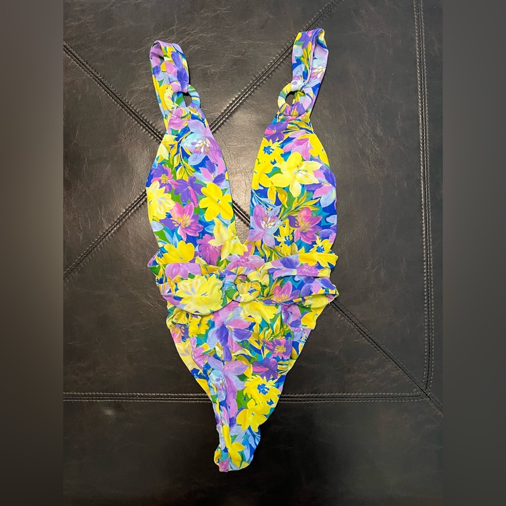 For Love & Lemons Daffodil One Piece Lavender